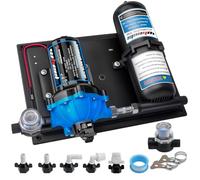 Pompe à eau 12 V avec réservoir de compensation de pression de 1 l 125 psi | Silencieux, 5 chambres, auto-amorçant, contrôlé par besoin, débit d'eau uniforme pour camping-car, bateau, camping-car