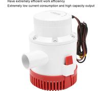 Pompe à eau 12 V Blige 3700 GPH 11/2 pouces Sortie Roue électrique semi-ouverte pour bateau yacht