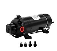 Pompe à eau 120 W 0,55 A, pompe à eau sous pression, pompe à membrane à pression d'eau à 3 chambres, pompe à membrane 160 psi Gardena, pompe de jardin 220 V 5,1-5,5 l/min Pompe à eau à membrane Pompe