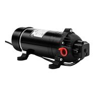 Pompe à eau 220 V, pompe auto-amorçante, pompe à membrane, membrane à 3 compartiments avec pieds et tampon anti-vibration pour piscine, transfert de liquide, irrigation de jardin 5,5 l/min 160 psi