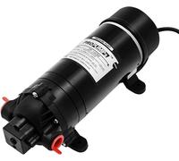Pompe à eau 220V, auto-amorçante, 180W, 5,1-5,5 L/min. Pompe à membrane, pompe de pression 160 PSI avec câble de 1,9 m, coussin anti-vibrations, 11 bars, 120W, protection contre les surcharges, idéale