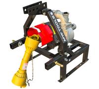 Pompe à eau 3 haut débit - Pour tracteur dès 20 CV - 60 000 L/h - attelage 3 points avec cardan inclus MW Tools PTWP6000