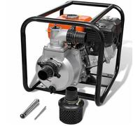 Pompe à eau à moteur à essence - vidaXL - 4800 W - 50 mm connexion - 30 m³/h débit max - Hauteur de refoulement 26 m