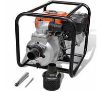 Pompe à eau à moteur à essence - vidaXL - 4800 W - 80 mm - Débit max 60 m³/h - Hauteur de refoulement 30 m