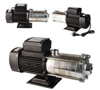 Pompe à Eau ALPINOX PRO 1500 (1100 W, 7800 l/h, hauteur max. 50 m) - Pompe de Surface Auto-amorçante - à 5 TURBINES en INOX - Pour Eau Propre - Pompe d’arrosage, Pompe de Jardin PREMIUM