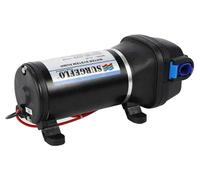Pompe à eau, auto-amorçante, pression de 40 PSI, 12 V, noire, UE
