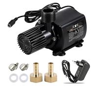 Pompe à Eau Brushless 12V DC 800L/H avec Régulateur de Vitesse, Pompe Submersible Sans Balais, Mini Pompe à Eau pour Aquarium, Fontaine, Bassin et Circulation d’Eau