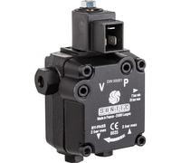 Pompe à eau CBM Pompe Suntec avec électrovanne - AS47C 1538 - Noir, Acier inoxydable, Modern/Industrial