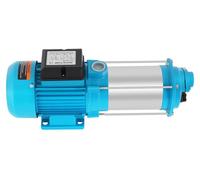 Pompe à eau centrifuge - Pompe électrique 2500 W, 220 V - Hauteur de refoulement 110 m, haute pression - Acier inoxydable/fonte - Irrigation et drainage - Prise UE - Bleu