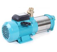Pompe à eau centrifuge, puissance 1300W, débit 4000 L/H, bleu