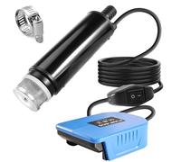 Pompe à eau compatible avec batterie Bosch 18 V, pompe submersible électrique 30 l/min, pompe de transfert d'eau avec câble de 4 m, pompe d'aspiration pour pompes de piscine, arrosage du jardin