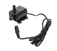Pompe à eau d'aquarium, pompe à eau de fontaine sans balais DC12V 10W 400L/H débit réglable accessoires submersibles à faible bruit pour aquarium, étang, culture hydroponique
