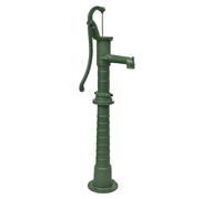 Pompe à eau de jardin manuelle - vidaXL - Fonte - Vert - Hauteur totale 131 cm - Tête de pression max. 8 m