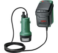 Pompe à eau de pluie sans-fil BOSCH GardenPump 18V-2000 avec 1 batterie 2,5Ah
