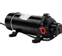 Pompe à eau - DP-160M Pompe à membrane à 3 chambres - 120 W - 5,1–5,5 l/min - Pression max. 11 bars - Auto-amorçante 0,5–1 m - 220 V, prise européenne - Protection contre la marche à sec - Noir