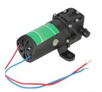Pompe à eau électrique pour pulvérisateur agricole avec fonction de démarrage automatique et protection thermique 0,48 MPa haute pression Dc12 V Noir Accessoire de pompe en plastique