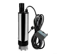 Pompe à eau électrique sans fil 12/21 V compatible avec batterie - Pompe utilitaire de transfert diesel 30 L/min pour irrigation de jardin, lavage de voiture, drainage de piscine (12 V)
