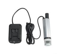 Pompe à eau électrique sans fil 12/21 V compatible avec batterie - Pompe utilitaire de transfert diesel 30 L/min pour irrigation de jardin, lavage de voiture, drainage de piscine (21 V)