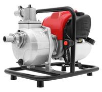 Pompe à eau essence - Moteur 4 temps de 38cc - Pompe centrifuge portable - Monocylindre, refroidissement par air - Pour l'arrosage et le drainage dans le jardin