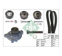 Pompe à eau + kit de courroie de distribution INA 530 0484 31