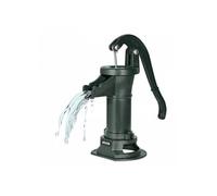 Pompe à eau manuelle pour puits en fonte verte hauteur 7 6 m raccord NPT style vintage pour étang jardin ferme