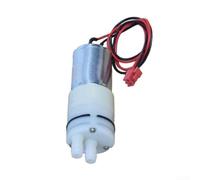 Pompe à eau miniature CC 12 V 5 W Moteur 370° Auto-amorçant 1,2 l/min Pompe submersible haute pression avec bornes de raccordement pour distributeur d'eau Table basse Distributeur automatisation
