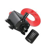 Pompe à Eau Miniature sans Balais Dc 12 V, 5 W, Noire | Débit Réglable, Hauteur 3m, 280 L/h, Câble 100cm, Usage Bassin et Boucle de Refroidissement