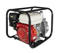 Pompe à Eau, Pompe à Eau Essence 2 Pouces 6.5 CV Moteur 4 Temps Manuel | Pompe Arrosage Jardin 36m³/h Hauteur Relevage 28m Aspiration 7m, 210cc Moteur OHV 4.8kW 3600rpm Réservoir 3.6L