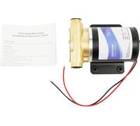 Pompe à eau - Pompe de cale pour bateau / Pompe d'arrosage - 30 l/min - Moteur tout cuivre 120 W, 2850 tr/min - Roue en cuivre - Noir