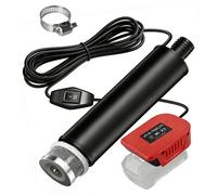 Pompe à eau portable pour batterie 18 V, débit de 30 litres par minute, idéale pour l'arrosage du jardin et les aquariums
