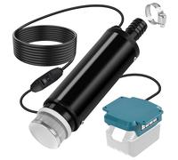 Pompe à Eau Portable pour Batterie Makita 18V, Sans Fil Débit de 30 L/min | Pompe a Eau Portable, Idéale pour Piscines, Arrosage du Jardin, Lavage de Voiture, Flaques d’Eau et Camping (Sans Batterie)
