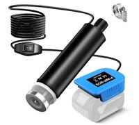 Pompe à eau portable pour Bosch Professional 18 V système GBA, batterie 120 W, 12 V, pompe de transfert d'eau électrique pour jardin, jacuzzi, réservoir, piscine, bassins, aquariums