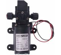 Pompe à eau pour camping car 12 V DC 12 V 70 W 130 PI 6 L/min Pompe à eau haute pression Pompe d'amorçage à membrane Pompe à eau po