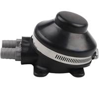 Pompe à eau pour camping-car - Pompe à eau manuelle - Vidange d'eau de cuisine -au pied - 2,2 gallons par minute - Noir