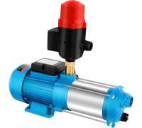 Pompe à eau pour la maison et le jardin - Pompe centrifuge auto-amorçante - Électrique - 220 V - Prise UE - e CE - Bleue
