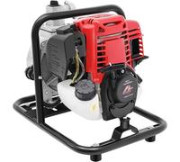 Pompe à eau pour moteur à essence, moteur 4 temps. Pompe à eau pour moteur à essence 4 temps. Pompe à eau portative à essence de 38cc, 1,2 kW, moteur 4 temps, débit de 135 litres par minute, idéale po