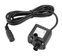 Pompe à eau sans balais 24V CC, Mini pompe de circulation d'eau silencieuse 350L/H, Économie d'énergie, Performances élevées pour chauffe-eau solaire, aquarium, fontaines, etc.