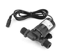 Pompe à Eau sans Brosse, DC 12V 1.5A Mini Pompe à Eau pour Chauffe-eau Solaire -40~100 ℃ 800L/H