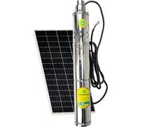 Pompe à eau solaire, fonctionnement écologique, conception intelligente, DC24V, 370W (pompe uniquement)