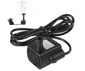 Pompe à eau solaire mini pompe de fontaine solaire Pompe solaire calme avec ligne de 1,5 m pour l'eau Caractéristique du jardin Pompe à étang flottante Distance de pulvérisation 1,5 m pour aquarium s