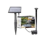 Pompe à eau solaire - Linxor - Pompe filtrante - Bloc de filtration - 150L/h - Noir