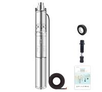 Pompe à eau solaire, puissance 400W, contrôleur intégré, 3SP2-65-D24-370BI