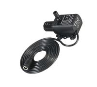 Pompe à Eau Submersible 12 V sans Balais, Miniature pour Fontaine | Débit 0,4 M³/h, Hauteur 4m, Raccords Huit Millimètres, Fonctionnement Silencieux, Boîtier Plastique Noir Résistant