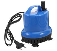 Pompe à Eau Submersible 220 V 450 L/h 5 W pour Aquarium Bassin Fontaine | Boîtier ABS Bleu, Prise Européenne, Fixation par Ventouse, Forte Hauteur de Refoulement, Circulation Hydroponique Intérieure