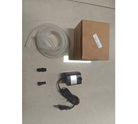 Pompe à eau submersible 8 W réglable débit maximum 600 L/H petite pompe de fontaine IP68 étanche avec 4 ventouses levage de 3,9 pieds cordon d'alimentation de 4,7 pieds tuyau de