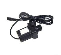Pompe à eau submersible CC sans balais 24 V - Fonctionnement silencieux - Pour bassin de jardin, fontaine, aquarium, système d'irrigation - Couleur noire Pa66 - Corps en nylon IPX8 - Indice