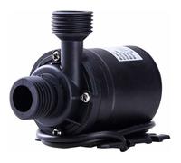 Pompe à Eau Submersible DC 12V 800L/H 5m, Sans Balais pour Fontaine/Piscine/Solaire, Circulation Eau Silencieuse