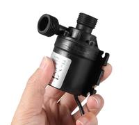 Pompe à Eau Submersible sans Balai Dc 12v 800l/h | Circulation pour Bassin et Système D’eau, Moteur Cc sans Balais, Plastique Noir, Fonctionnement Étanche et Silencieux