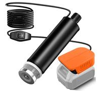 Pompe à eau submersible sans fil pour batterie Dewalt 20 V/60 V, pompe à eau portable de transfert pour camping, baignoire, jardin, camping-car, étang, sites de travail (sans batterie)