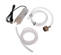 Pompe à eau USB 5 V 2 A avec tuyau de 6 mm, 5 m | Pompe auto-amorçante 4 l/min avec tuyau de 6 mm pour l'alimentation en eau des aquariums, surface au sol 1/3/5/10 mètres